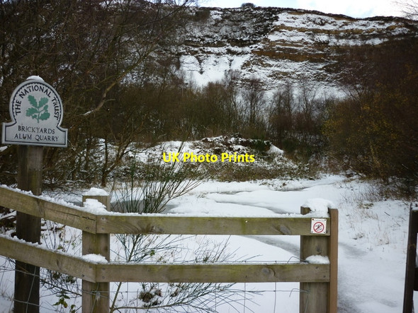 Photo 6"x4" The Brickyards Alum Quarry near Ravenscar Ravenscar c2010