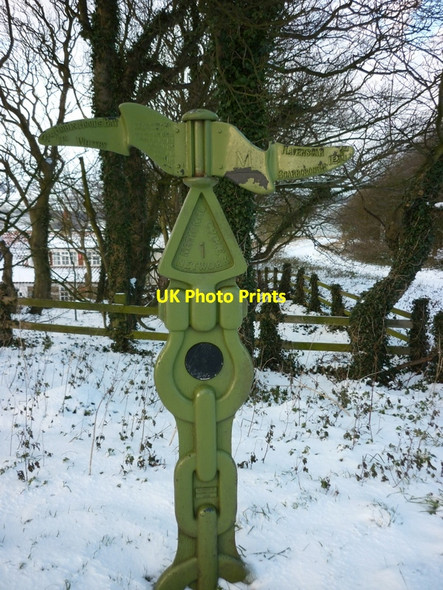 Photo 6"x4" How far #1 Ravenscar c2010