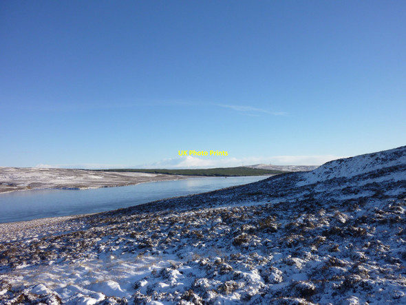 Photo 6"x4" Earlsburn Reservoir Hart Hill\/NS6988 c2010