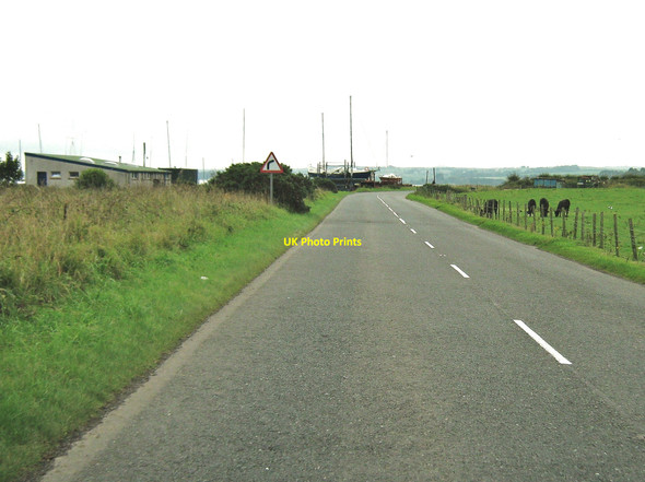 Photo 6"x4" A bend on the A718 Kirkcolm c2010