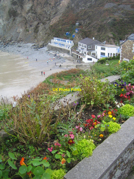 Photo 6"x4" Trevaunance Cove Cross Coombe c2010
