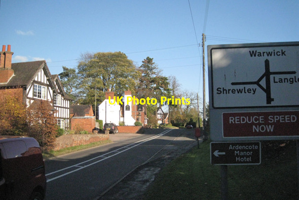 Photo 6"x4" A4189 Henley Road entering Claverdon Lye Green\/SP1965 c2010