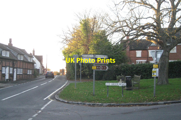 Photo 6"x4" Henley Road A4189 through Claverdon Lye Green\/SP1965 c2010