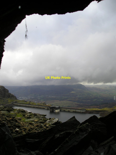 Photo 6"x4" Llyn Stwlan Dam Tanygrisiau c2004
