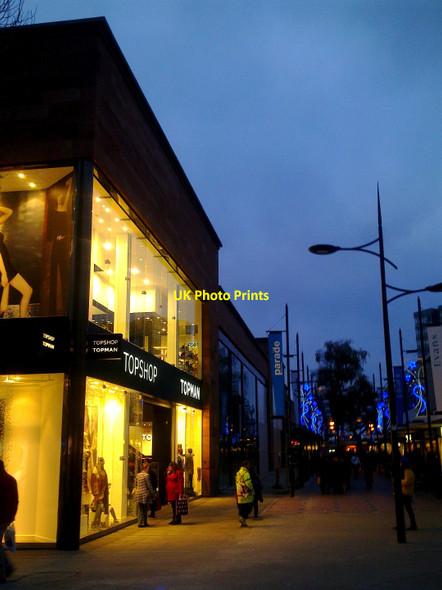 Photo 6"x4" View north-east along the Parade, Swindon Swindon\/SU1685 c2010