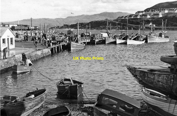 Photo 6"x4" Mallaig Harbour, towards Sound of Sleat Mallaig\/Malaig c1961