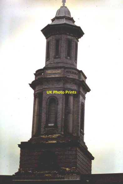 Photo 6"x4" Christian Science Church roof, Broad Street Lee Bank c1984