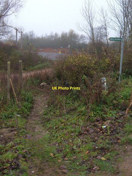 Photo 6"x4" Public Footpath Brogborough c2010