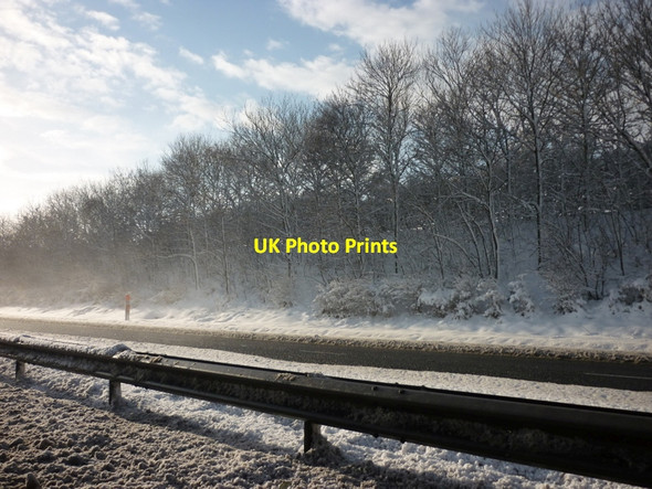 Photo 6"x4" At a standstill on the M18 southbound Wickersley c2010