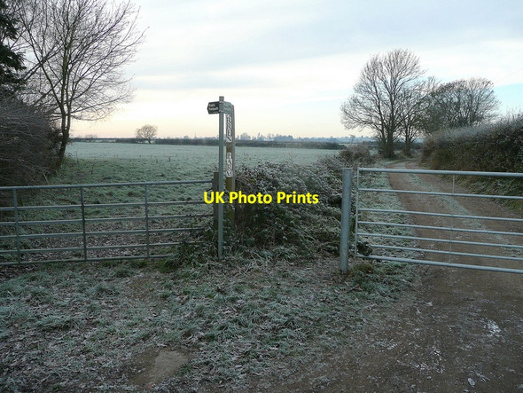 Photo 6"x4" Footpath junction off Sandhurst Lane Sandhurst\/SO8223 c2010
