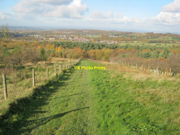 Photo 6"x4" Path on Bardon Hill Agar Nook c2010
