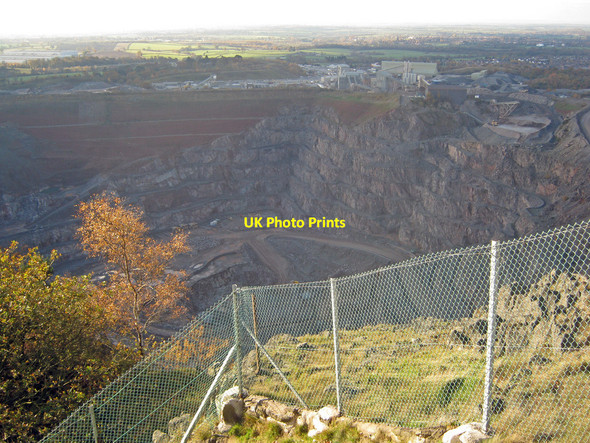 Photo 6"x4" Bardon Hill Quarry Agar Nook c2010