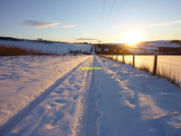 Photo 6"x4" Brighouse track Logie\/NO4020 c2010