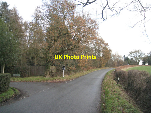 Photo 6"x4" Windmill Lane B93 Packwood c2010