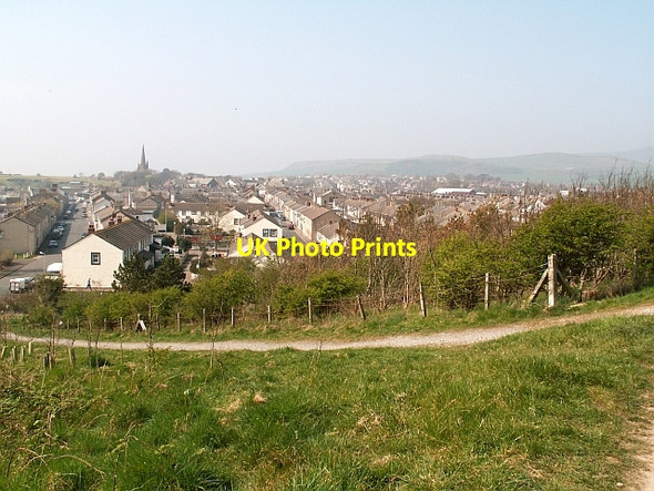 Photo 6"x4" Path up slag heap Millom c2007