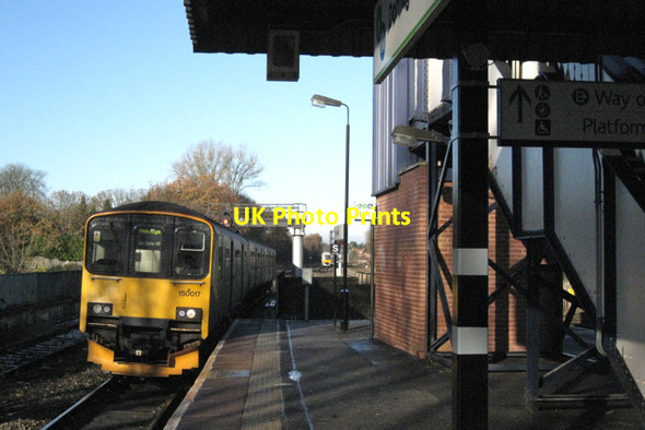 Photo 6"x4" Train terminating at Dorridge Packwood Gullet c2010
