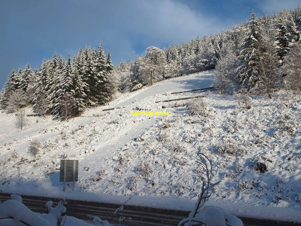 Photo 6"x4" Hillside above the A9 Inver\/NO0142 c2010