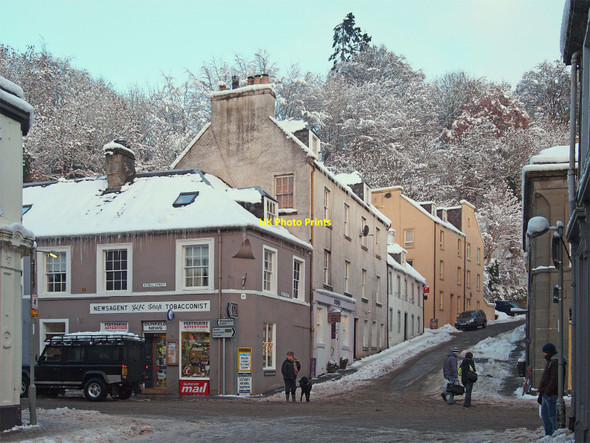 Photo 6"x4" Dunkeld in the snow Dunkeld c2010
