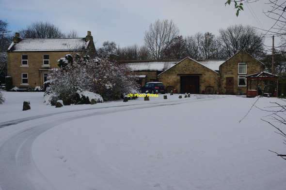 Photo 6"x4" Farm house Kenton Bankfoot c2010