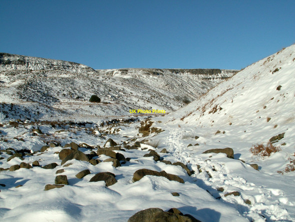 Photo 6"x4" Crowden Great Brook Crowden\/SK0799 c2010