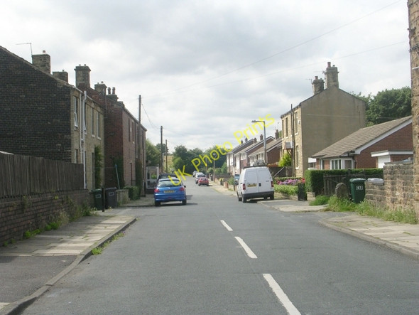 Photo 6"x4" Bright Street - Sunny Bank Lane Mirfield c2009