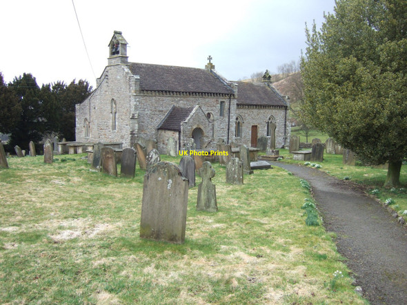 Photo 6"x4" Downholme Church from the south west Downholme c2010