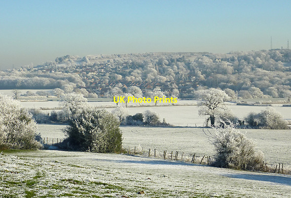 Photo 6"x4" Farmland south of Colton Hills, Wolverhampton Sedgley c2010