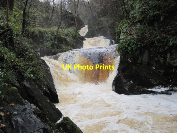 Photo 6"x4" Pecca Twin Falls Ingleton\/SD6973 c2010 P1