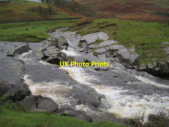 Photo 6"x4" Confluence of Barbon Beck and Aygill Barbon c2010