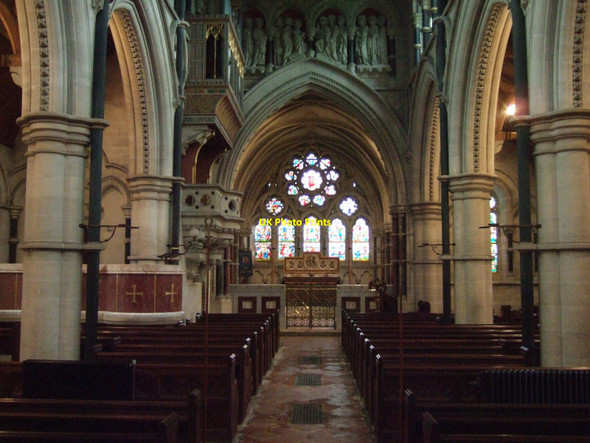 Photo 6"x4" The church of Christ the Consoler, interior looking east Newby\/SE3567 c2010