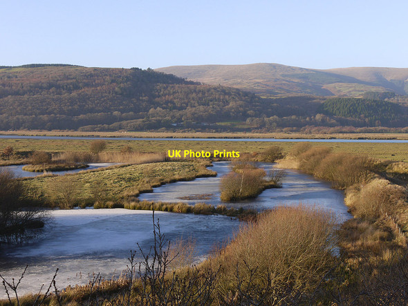 Photo 6"x4" Frozen ponds, RSPB Ynyshir Eglwys Fach c2010