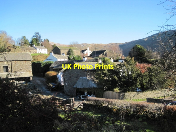 Photo 6"x4" Troutbeck near Windermere High Green\/NY4103 c2010
