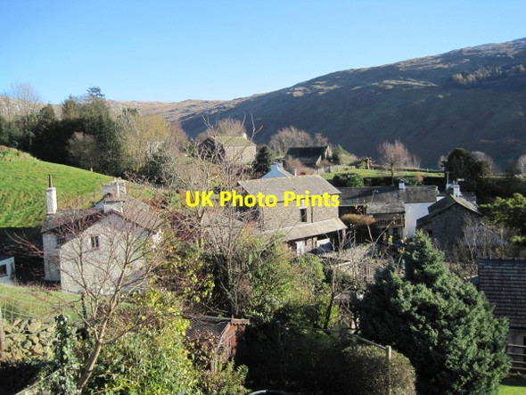 Photo 6"x4" Troutbeck near Windermere High Green\/NY4103 c2010 P1
