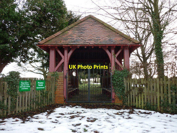 Photo 6"x4" The Entrance to Preston Burial Ground Hedon c2010