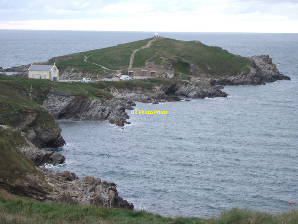 Photo 6"x4" Towan Head Newquay\/SW8161 c2009