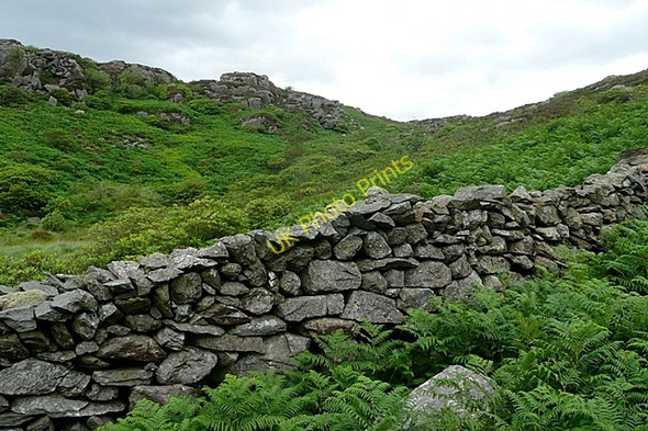 Photo 6"x4" Wall in Llynedno Bethania\/SH6250 c2009