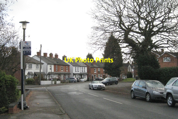 Photo 6"x4" Lower end of Poplar Road, Dorridge B93 Bentley Heath\/SP1675 c2010