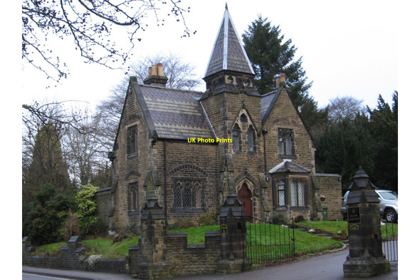 Photo 6"x4" Broadholme - Belper Cemetery gatehouse Belper c2010