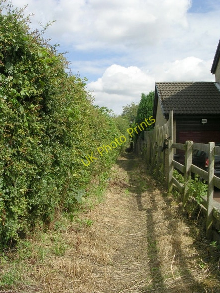 Photo 6"x4" Footpath - Wellhouse Lane Mirfield c2009