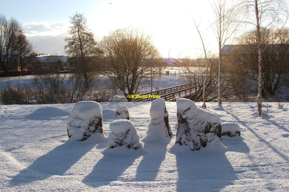 Photo 6"x4" Stone circle Alexandria c2010