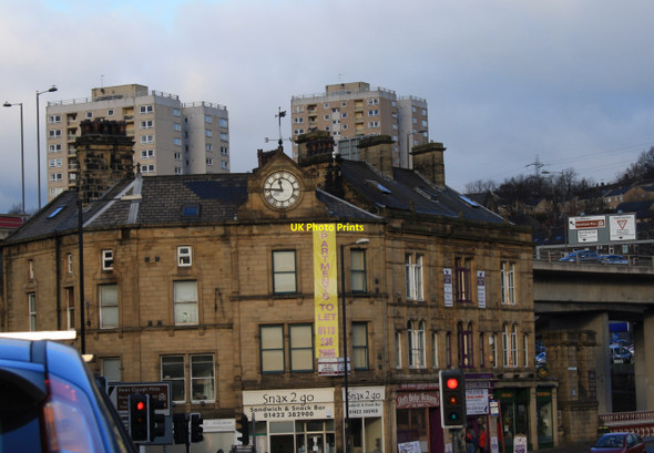 Photo 6"x4" View along Northgate towards North Bridge, Halifax Halifax c2010