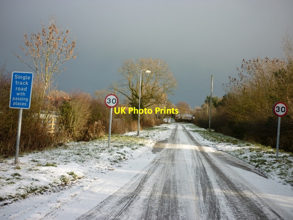 Photo 6"x4" Cowden Lane, Withernwick, East Yorkshire North End\/TA1941 c2010