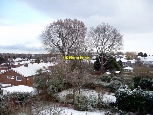 Photo 6"x4" London N14, snowy morning. Southgate\/TQ3094 c2010