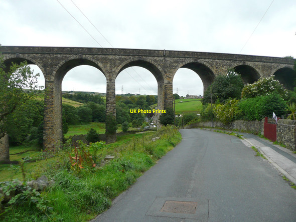 Photo 6"x4" Thornton Viaduct Queensbury\/SE0930 c2010