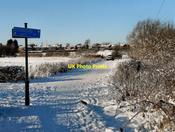 Photo 6"x4" Track to Bolton Road Radcliffe\/SD7807 c2010