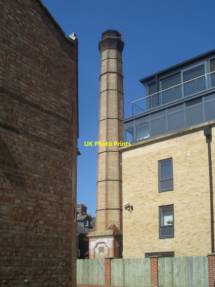Photo 6"x4" Morrells Brewery Chimney Oxford\/SP5106 c2010