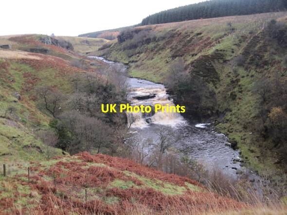Photo 6"x4" Crammel Linn, River Irthing Gilsland\/NY6366 c2010