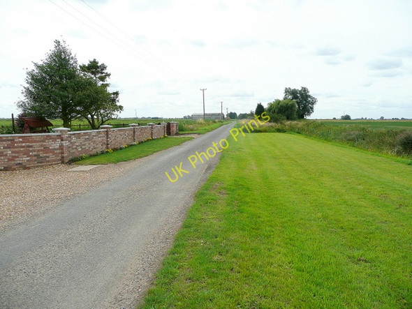 Photo 6"x4" Euximoor Drove Iron Bridge\/TL4898 c2009