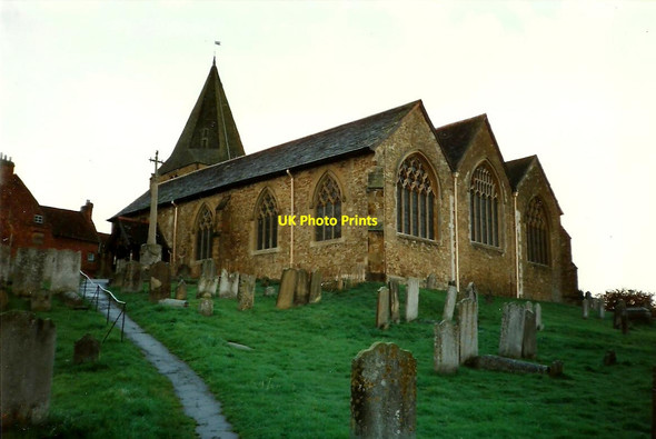 Photo 6"x4" Westerham Church Westerham c1995