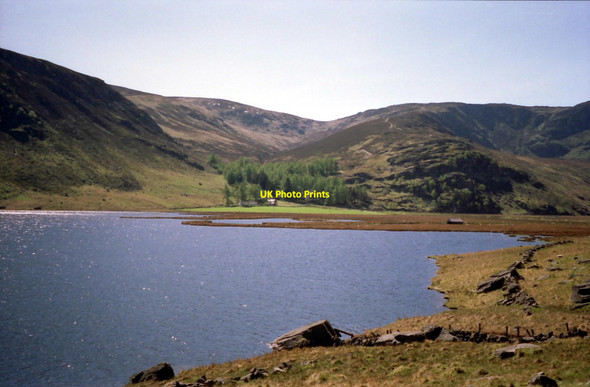 Photo 6"x4" Looking across Loch Lee Glenlee\/NO4179 c1989